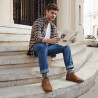 Zapatos casuales/deportivos de hombre 968 bufo marrón lifestyle