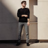 Zapatos casuales/deportivos para hombre 970-1 negro