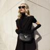 Bolso de hombro para mujer 035g 01 biz negro