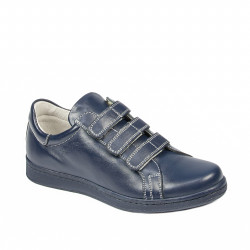 Zapatillas deportivas adolescentes 369sc índigo velcro