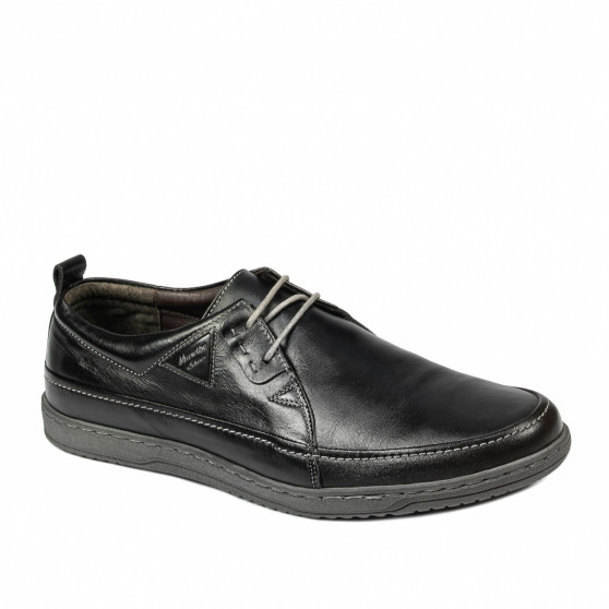 Zapatos casuales para hombres 744 negro