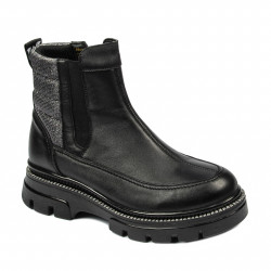 Botas de mujer 3357 negro combinado