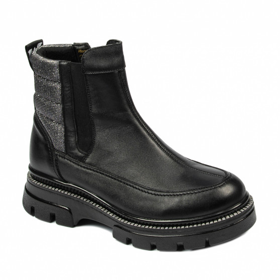 Botas de mujer 3357 negro combinado