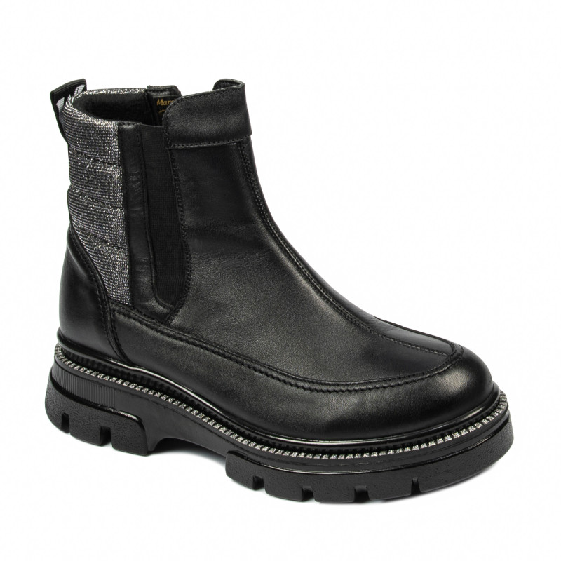 Botas de mujer 3357 negro combinado