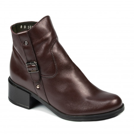 Botas mujer 3319 burdeos