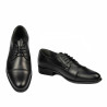 Zapatos elegantes para hombre 838 negro
