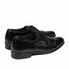 Zapatos elegantes para hombre 838 negro
