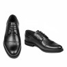 Zapatos elegantes para hombres 880 negro