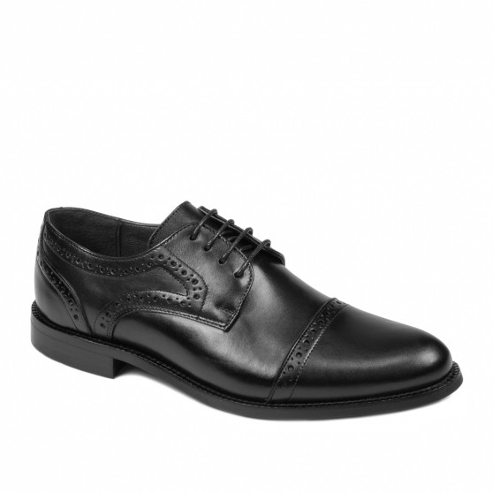 Zapatos elegantes para hombres 880 negro
