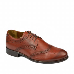 Zapatos casuales / elegantes para hombres 874 a coñac
