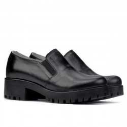 Zapatos casuales de mujer 684 negro