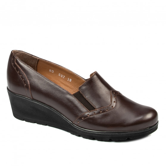 Zapatos casuales para mujer 697xxl café
