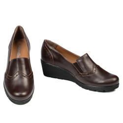 Zapatos casuales para mujer 697xxl café
