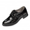 Zapatos casuales mujer 6020 charol negro