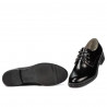 Zapatos casuales mujer 6020 charol negro