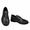 Zapatos elegantes para hombres 843 negro