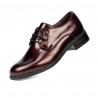 Zapatos casuales de mujer 6020 charol burdeos