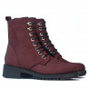 Botines de mujer 3336 bufo burdeos