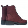 Botines de mujer 3336 bufo burdeos