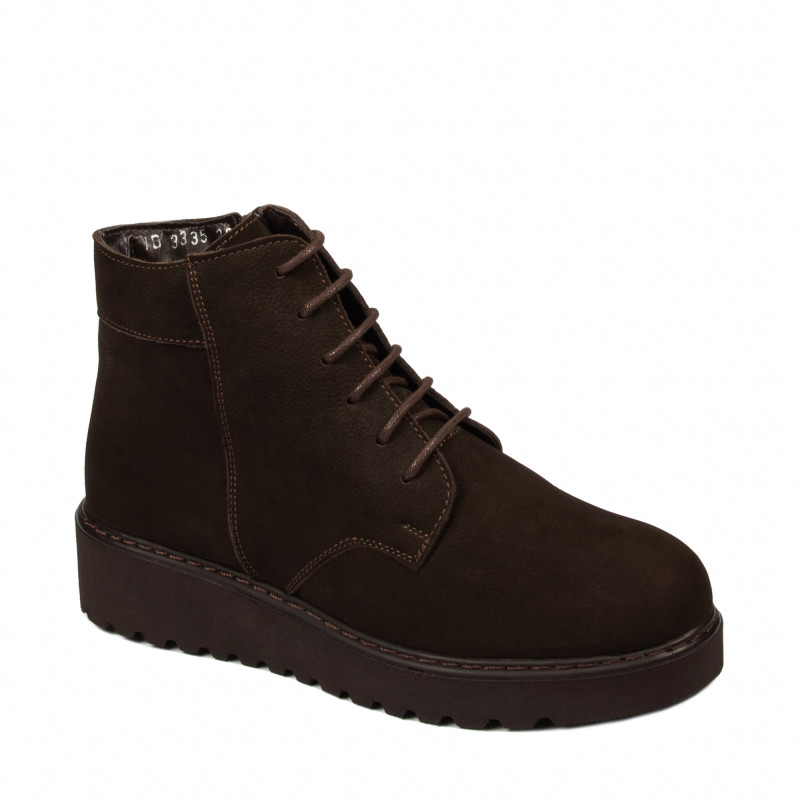 Botines de mujer 3335 bufo café
