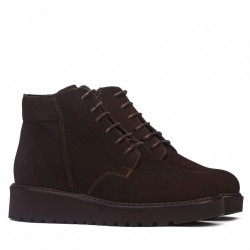 Botines de mujer 3335 bufo café