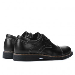 Zapatos casuales para hombres 848 negro