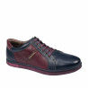 Zapatillas deportivas para hombre 849 índigo+burdeos