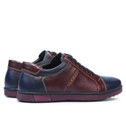 Zapatillas deportivas para hombre 849 índigo+burdeos