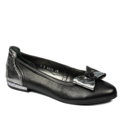 Bailarinas de mujer 6014 negro combinado