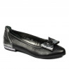 Bailarinas de mujer 6014 negro combinado