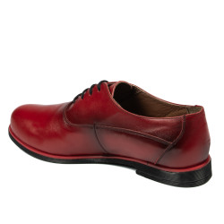 Zapatos casuales de mujer 671 en rojo