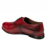 Zapatos casuales de mujer 671 en rojo