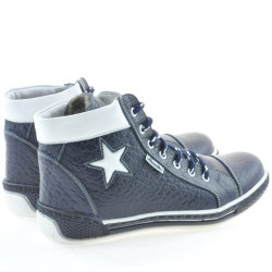 Botas mujer 3274 índigo+blanco