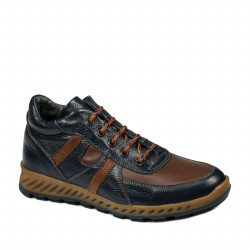 Botas para hombre 4120 índigo+marrón