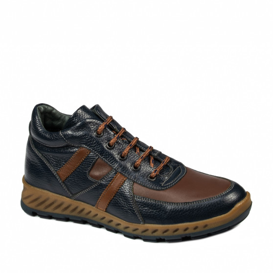 Botas para hombre 4120 índigo+marrón