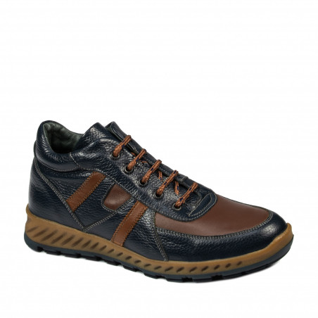 Botas para hombre 4120 índigo+marrón