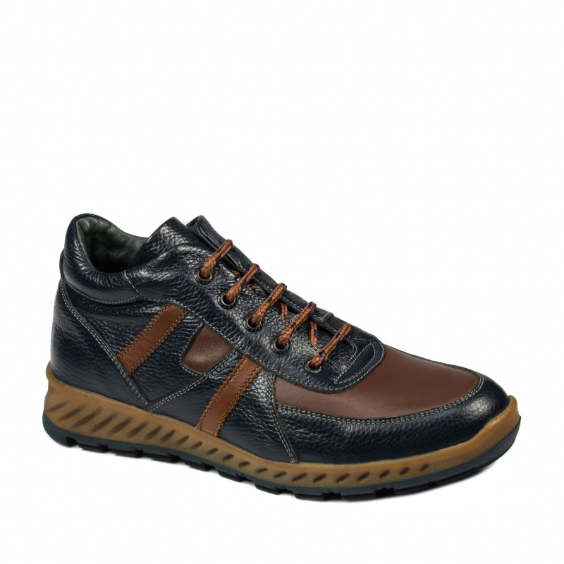 Botas para hombre 4120 índigo+marrón