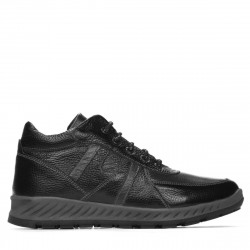 Botines para hombres 4120 negro+gris
