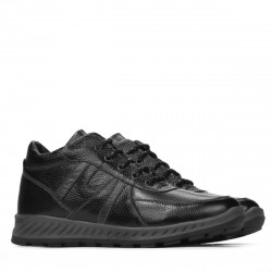Botines para hombres 4120 negro+gris