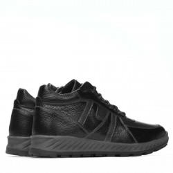 Botines para hombres 4120 negro+gris