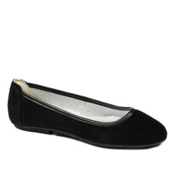 Bailarinas de mujer 6027 negro terciopelo