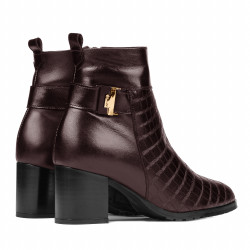 Botines de mujer 1169 burdeos