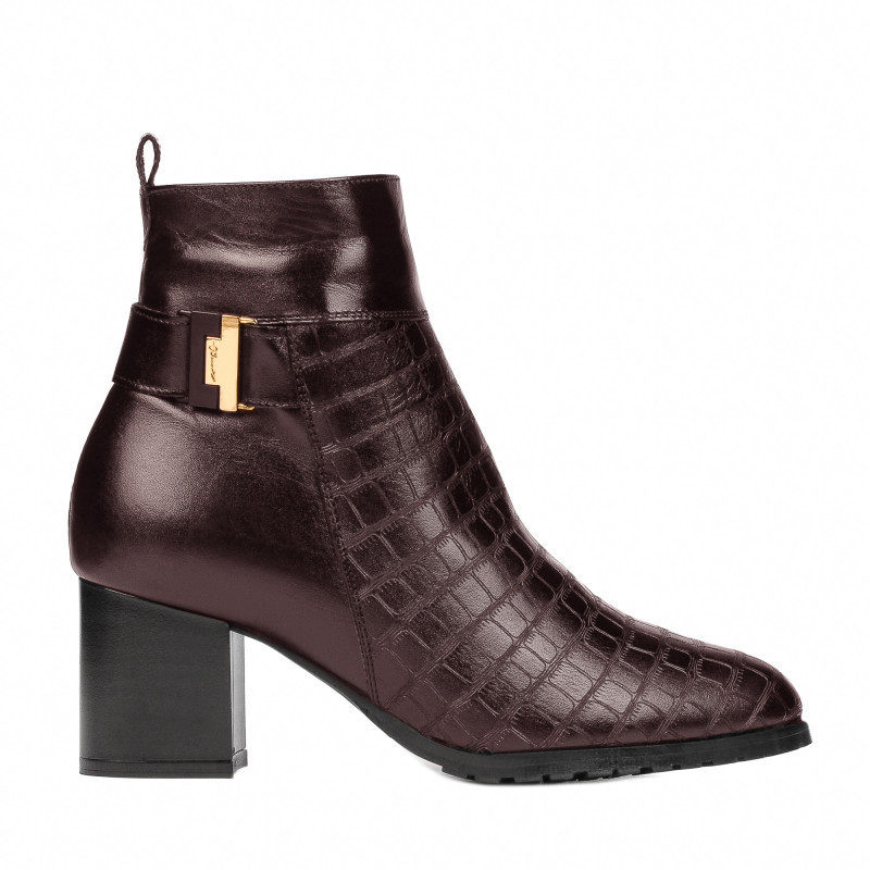 Botines de mujer 1169 burdeos