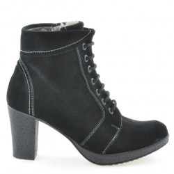 Botas de mujer 3231 negro ante
