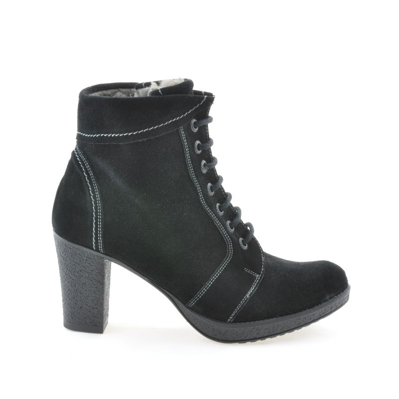 Botas de mujer 3231 negro ante