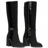 Botas de mujer 1185 bufo negro combinado