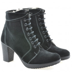Botas de mujer 3231 negro ante