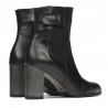 Botas de mujer 1177 negro satinado