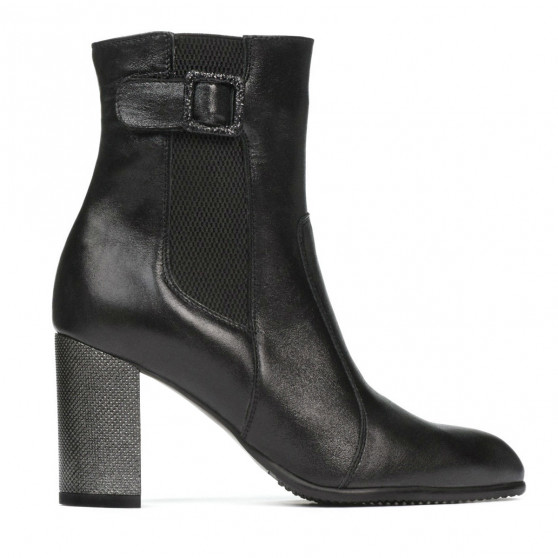 Botas de mujer 1177 negro satinado