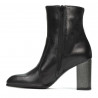 Botas de mujer 1177 negro satinado